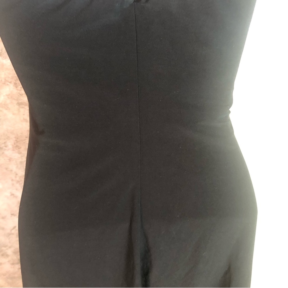 B. Darlin Strapless Laced Hem Black Dress - Picture 11 of 12
